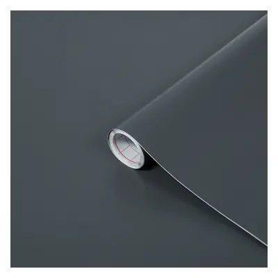 (67.5cm, 10m) MATT ANTHRACITE GREY sticky back plastic vinyl wrap film