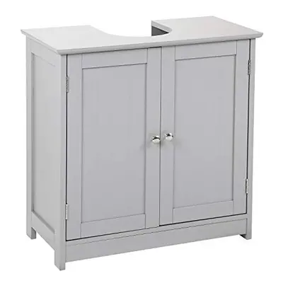 Taylor & Brown Under Sink Bathroom Cabinet Storage Cupboard Organiser Free Standing Wooden Sink 