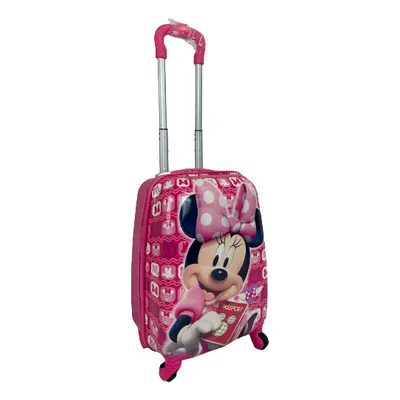 (MINNIEMOUSE) Hard Shell Kids Character Holiday 4Wheels Suitcase