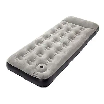 HI-GEAR Deluxe Single Airbed with Built in Pump and Raised Pillow, Camping Bed, Blow Up Bed, Air