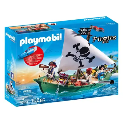 Playmobil Pirates Pirate Ship With Underwater Motor