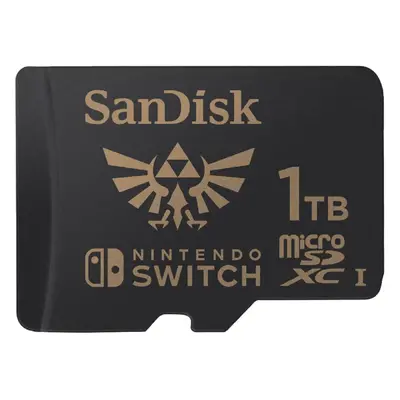 Sandisk microSDXC For Nintendo Switch (ZELDA-S) (1TB, SDSQXAO-1T00G-GN3ZN)