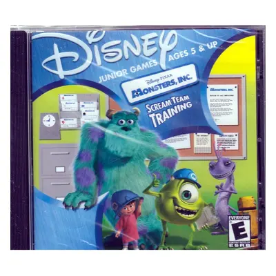 Disney Pixar Monsters Inc Scream Team Training Jewel Case - Ages & Up - PC