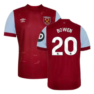 (XLB) West Ham Home Shirt (Kids) (BOWEN 20)