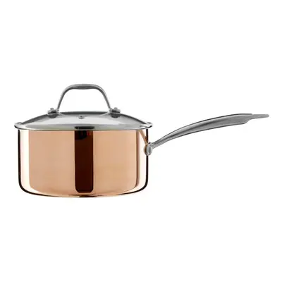 Minerva Saucepan, 20cm, Copper