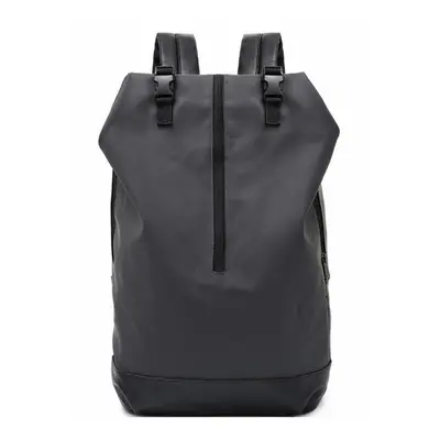 (Gray) Simple Fashion Large Capacity Outdoor Waterproof Business Laptop Bag