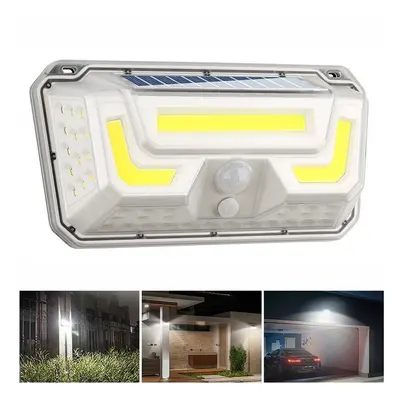 44COB+50LED Solar Lights IP67 Wall Light Modes Security Wide Angle Lighting Night Light Motion S