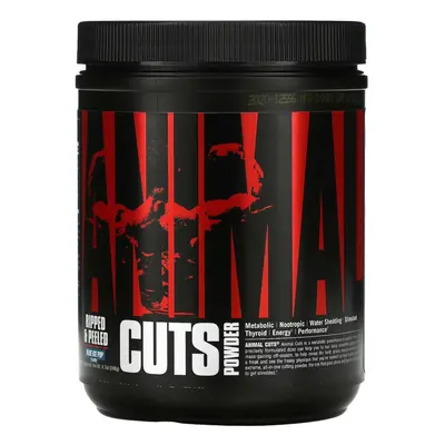 Universal Nutrition, Animal Cuts Powder, Blue Ice Pop, 8.7 oz (248 g)