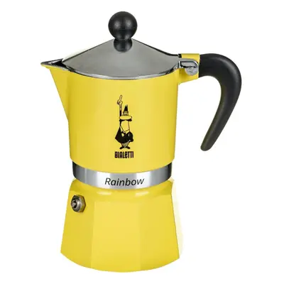 Bialetti Moka Cup in Yellow | Italian Coffee Stovetop Espresso Maker