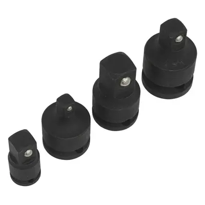 4 PACK - IMPACT Socket Adapter Size Converter Set - Imperial Square Drive Nut