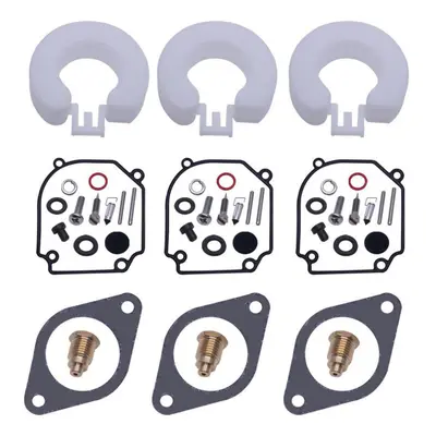 3x Carburetor Carb Repair Kits For Yamaha Outboard 75-80-90HP 2T #6H1-W0093-01