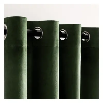 (W 90" x 90" (2 Panels), Olive Green) Super Soft Velvet Curtains Drop for Living Room Luxury Eye