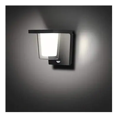 FLORNIA Outdoor Light Outside LED Wall Light with Motion Sensor Outdoor Wall Lighting Mains Powe