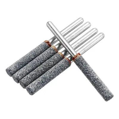 5pcs 3/16 Inch Grinding Head Stone Diamond Chainsaw Sharpener Burr Stone Set