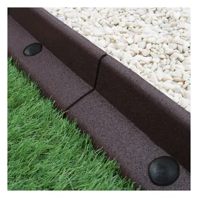 Flexible Lawn Edging Garden Borden Grass Path Edge Pathways Rubber 1.2m Lengths