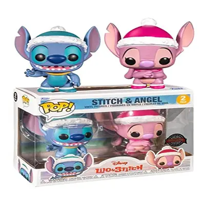 Funko Pop! Pack Stitch and Christmas Angel Special Edition