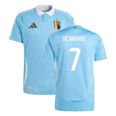 (M) Belgium Authentic Away Shirt (De Bruyne 7)