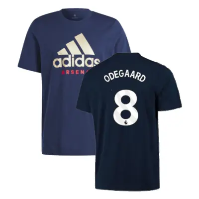 (M) Arsenal DNA Graphic Tee (Navy) (Odegaard 8)