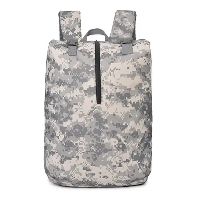 (Black+White) Waterproof Outdoor Camouflage Shoulder Bag Casual Business Computer Bag Tactical B