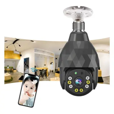 HD 1080P WIFI IP E27 Camera Surveillance LED Diamond Bulb Ball Camera Smart Dual light Night Vis