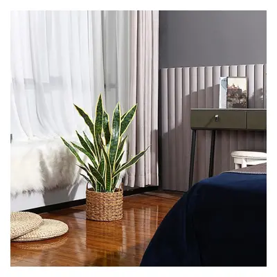 (Snake Plant sansevieria 90cm) Tall Lush Green Indoor Outdoor Artificial Fake Faux Decorative Ho