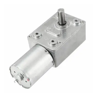 12V 5rpm High Torque Turbo Worm Geared Motor DC Motor.