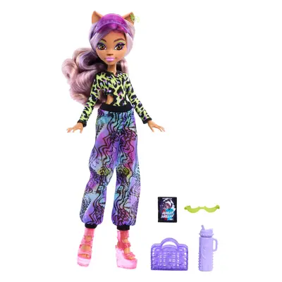 Monster High Scare-adise Island Clawdeen Wolf Doll with Swimsuit Joggers & Beach Accessories Lik