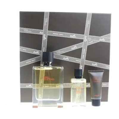 Terre D'Hermes Pcs Set: 3.4 Edt Sp + 1.35 Shower Gel + 15Ml Aftershave Balm