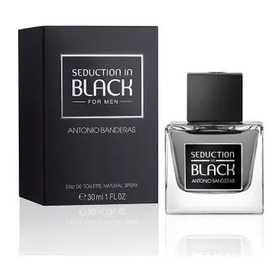 Antonio Banderas Seduction In Black 1Oz Eau De Toilette Spray For Men