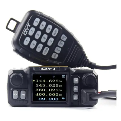 (black, Four band) Dual Band Or Four Band Qyt Kt-7900d Mini Mobile Transceiver Car Charger Power