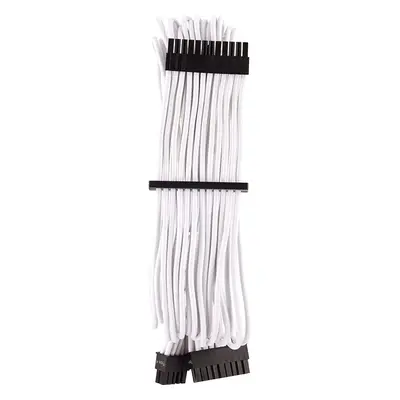 CORSAIR Premium Individually Sleeved ATX 24-Pin Cable Type Gen â White