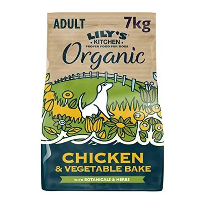 Lily's Kitchen Organic Chicken & Vegetable Bake Complete Adult Dry Dog Food kg