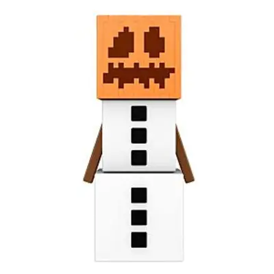 Minecraft Fusion Figures Craft-a-Figure Snow Golem - Easy to Build Character - Compatible With O