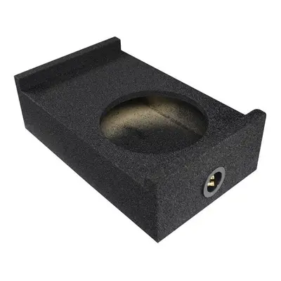 Qpower QBSHALLOW10DF Single in. Universal Downfire or Behind the Seat Emplty Enclosure