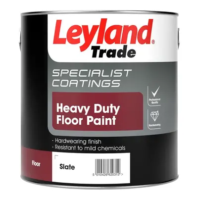 Leyland Trade Specialist Coating Heavy Duty Floor Paint 2.5l Slate