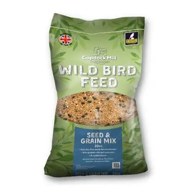 Copdock Mill Wild Bird Seed & Grain Mix 20kg Bag ? All Year-Round High-Energy Wild Bird Food ? 1