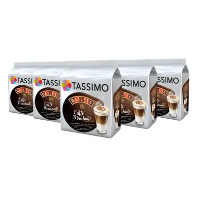 Baileys Latte Macchiato Coffee Pods x8 (Pack of 5, Total Drinks)