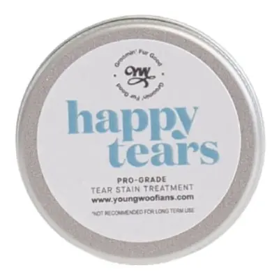 Happy Tears Dog Tear Stain Remover Powder - Natural, Safe & Effective Tear Stain Cleaner For Whi