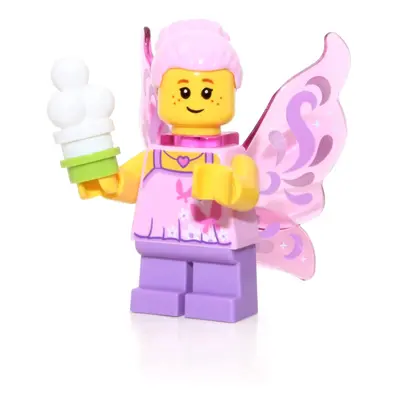 LEGO City Town Minifigure - Butterfly Girl (with Butterfly Wings & Ice