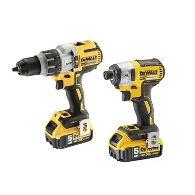 DeWalt DCK276P2-GB Brushless Twin Pack Volt x 5.0Ah Li-Ion