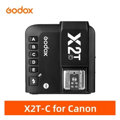 (black, X2T-C for Canon) Godox X2t-c X2t-n X2t-s X2t-f X2t-o 2.4g Wireless Flash Trigger Transmi