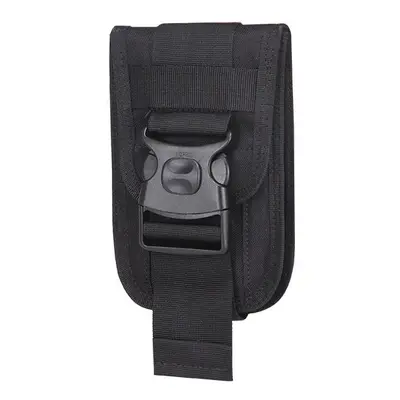 (Black) Tactical Molle Phone Holster Outdoor Belt Waist Bags Utility Vest Card Carrier Bag Mini 