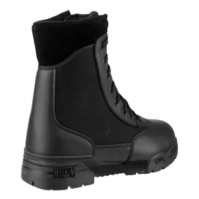 (Black, (Adults')) Magnum Classic Leather/Nylon Black Safety Boots