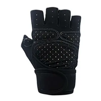 (Black, XL) Cycling Gloves Half Finger Gym Exercising Xiaomi Motorcycle E-bike Bike Bicycle Cycl