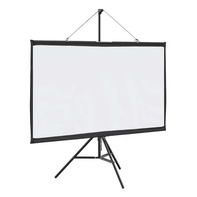 (50'' (16:9)) vidaXL Projection Screen with Tripod Home Theater Presentation Screen 1:1