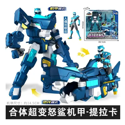 (Style 8629) Miniforce Super Dino Power Mecha Ranger Set Mini Figure Robot-Bolt Toys Gift