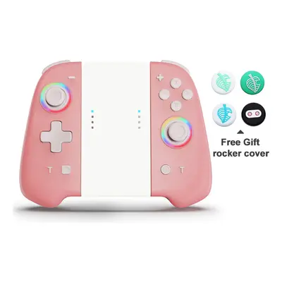 (Pink) Joypad Game Controller Wireless (L/R) For Nintendo Switch / OLED Lite Gamepad Joysticks C