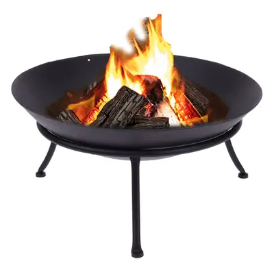 Large Cast Iron Fire Bowl Traditional Fire Pit Outdoor Heating Camping