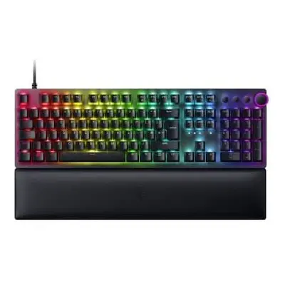 Razer Huntsman V2 (Purple Switch) - Optical Gaming Keyboard (Clicky Optical Switches, Doubleshot