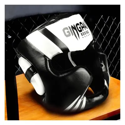 (L) Kick Boxing Helmet Karate Muay Thai Guantes De Boxeo Free Fight Headgear Mma Head Guard Sand